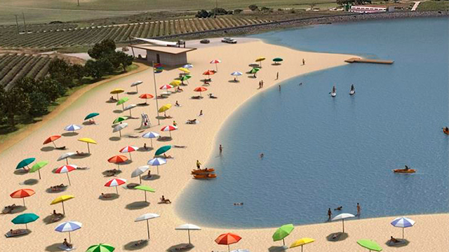 Praia Fluvial dos Cinco Reis