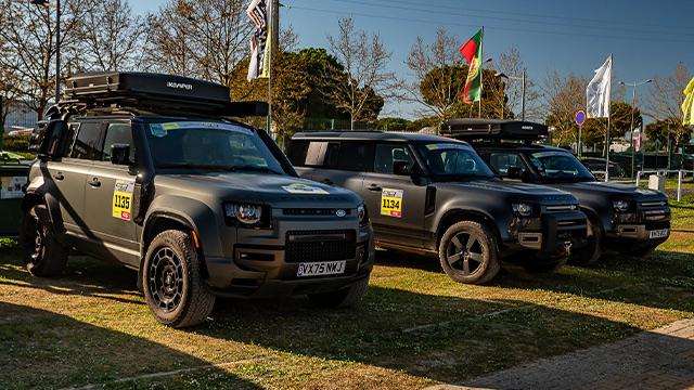 A Defender estreia-se em peso no bp Ultimate Rally-Raid Portugal