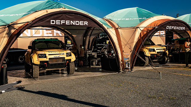 Defender com equipa refor&ccedil;ada no bp Ultimate Rally-Raid Portugal